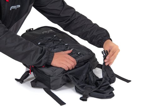 Рюкзак мото FIREPARTS, c сеткой для переноски шлема  