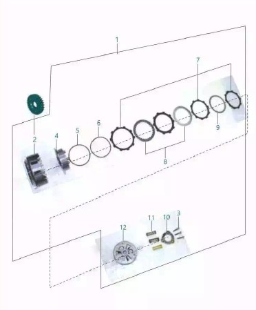 Сцепление Dominar400 Touring UG2 17