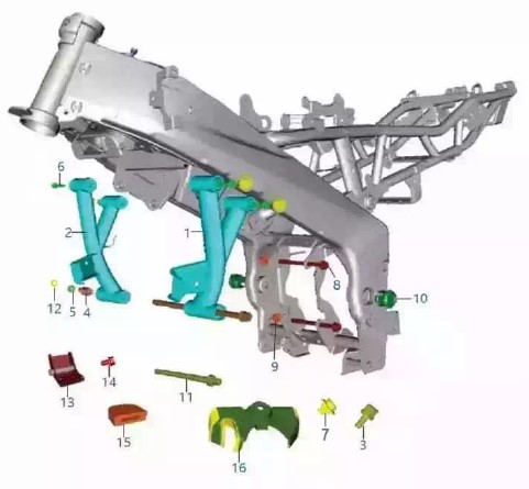 Рама Dominar400 Touring UG2 24