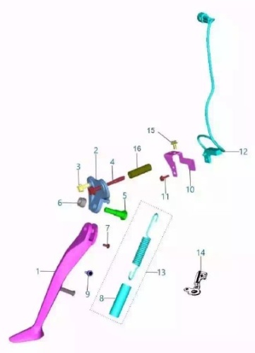 Подставки Dominar400 Touring UG2 29