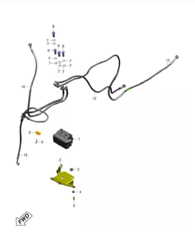 Система ABS Pulsar NS 400Z 36