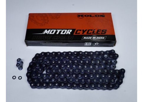 Цепь ROLON 520HNXR 114 звеньев, усиленная, сальниковая X-Ring, замок под заклёпку