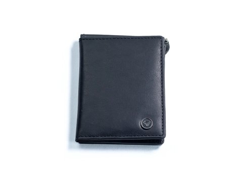 Портмоне/кошелёк Tri Fold Money Clip CARBONADO, чёрный