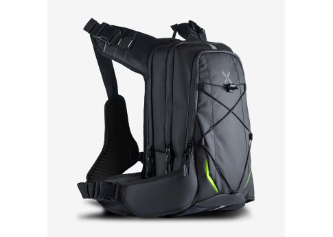 Рюкзак мото Carbonado X16, черно-зеленый