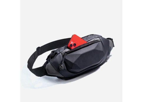 Сумка на пояс Rock Waist CARBONADO, цвет чёрный