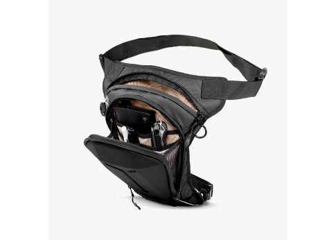 Сумка на пояс/бедро Turtle CARBONADO, чёрный