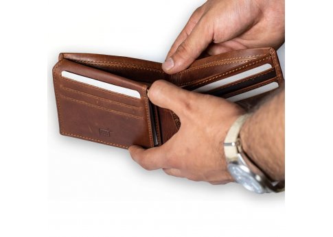 Портмоне/кошелёк Bifold Wallet - Classic CARBONADO, коричневый