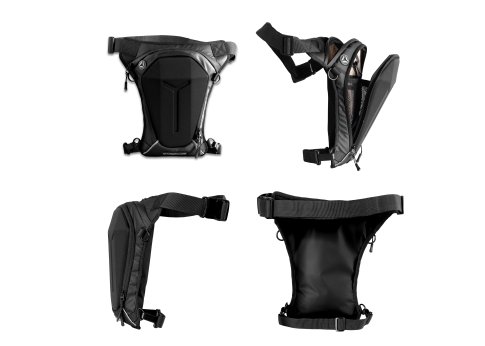 Сумка на пояс/бедро Turtle CARBONADO, чёрный