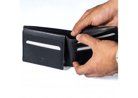 Портмоне/кошелёк Bifold Wallet - Classic CARBONADO, чёрный