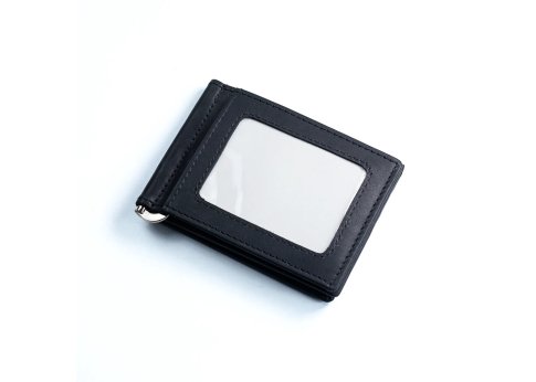 Портмоне/кошелёк Tri Fold Money Clip CARBONADO, чёрный