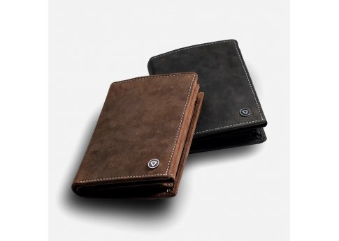 Портмоне/кошелёк Tri Fold Wallet CARBONADO, коричневый