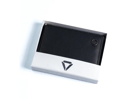 Портмоне/кошелёк Tri Fold Money Clip CARBONADO, чёрный