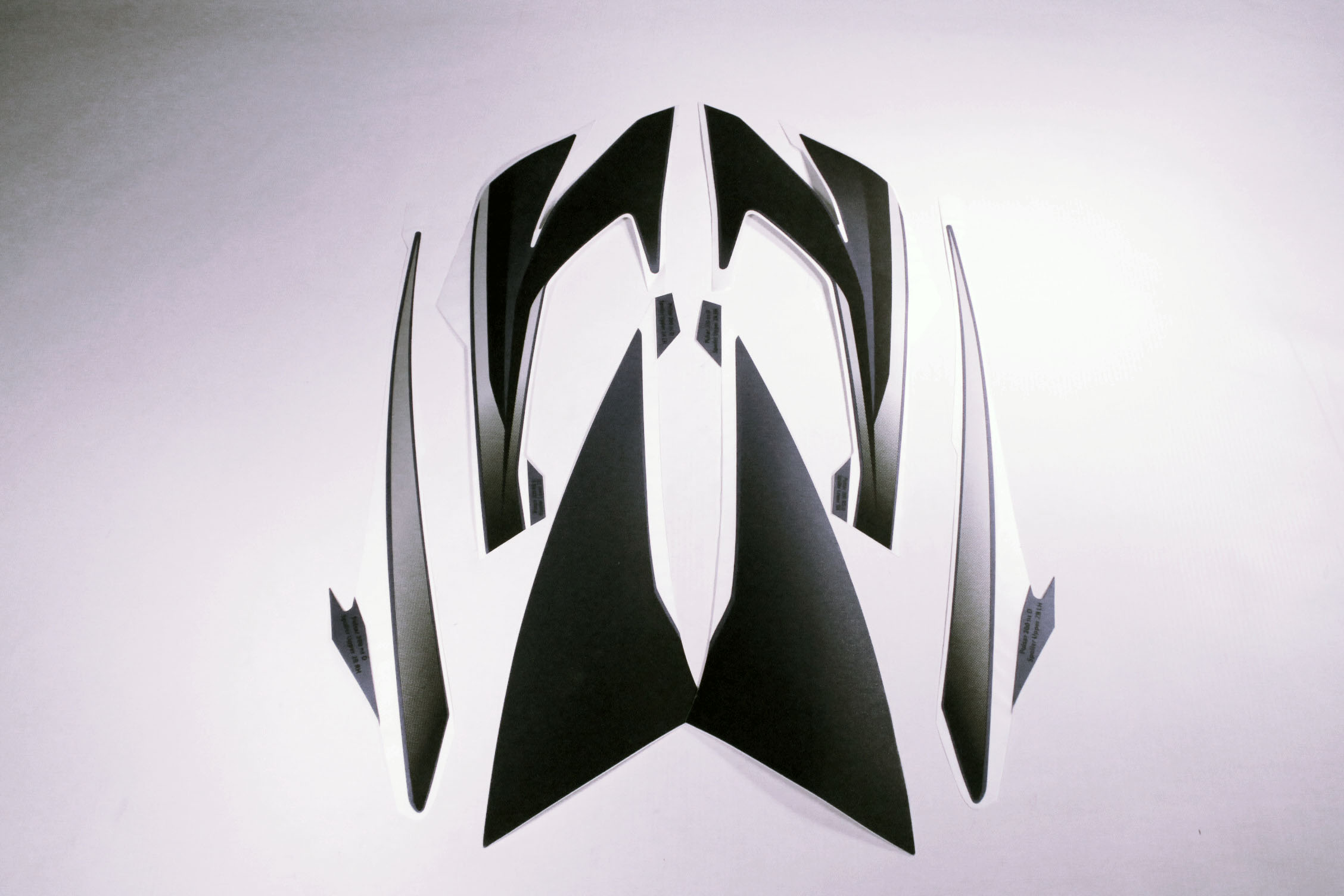 К-т наклеек на передний бок. пластик, синий 36JL0055 BAJAJ