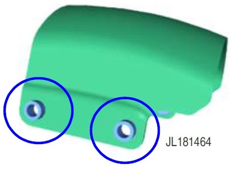 Скоба крепления переднего крыла JL181464 BAJAJ
