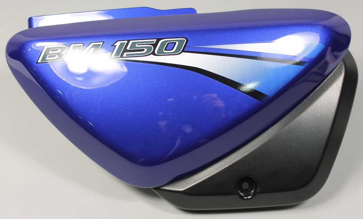 Пластик боковой правый с наклейкой синий PF73023E BAJAJ