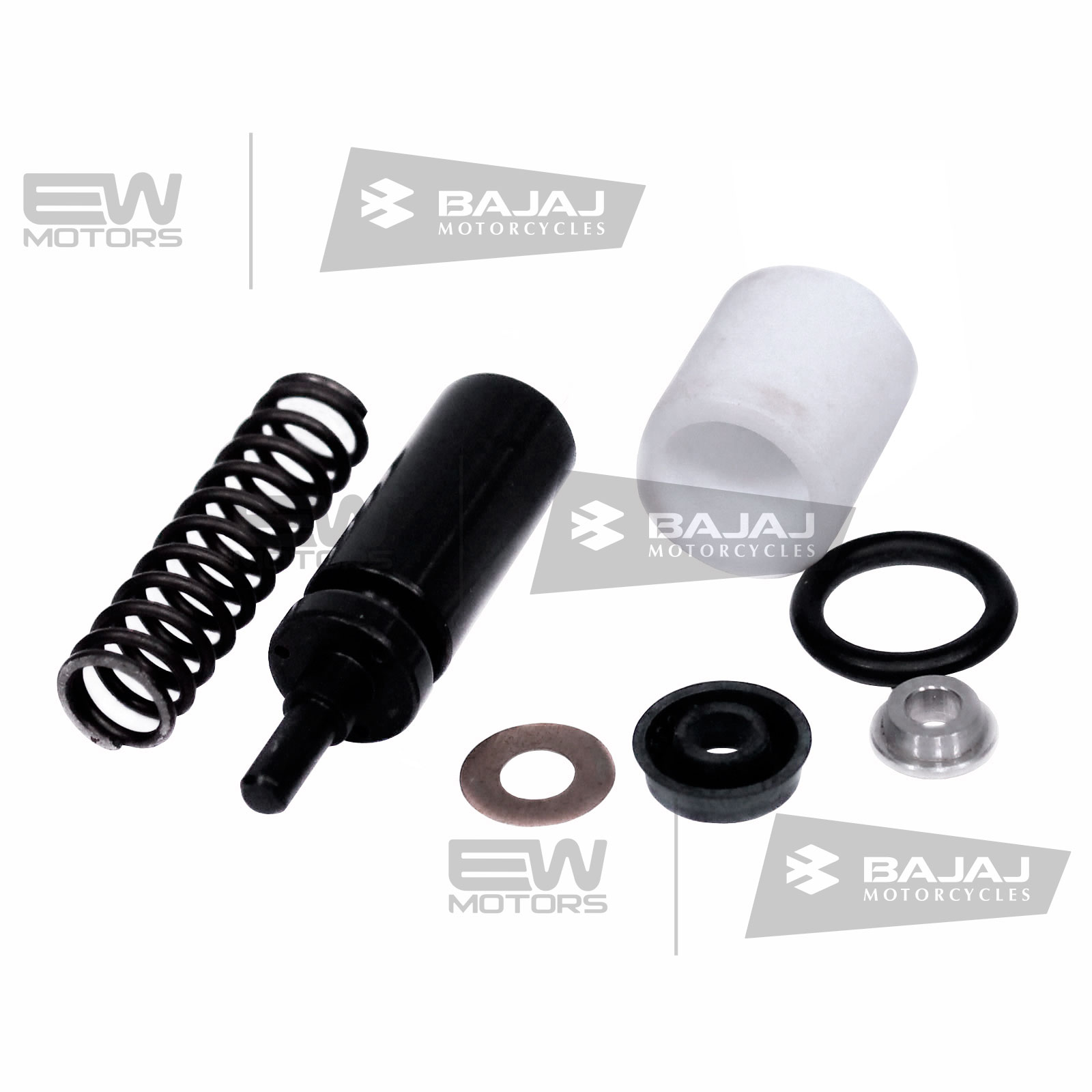 Ремкомплект тормозного главного цилиндра заднего тормоза, полный DK151073 BAJAJ