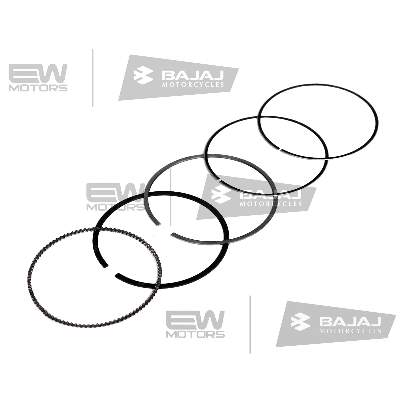 Кольца поршневые комплект 36JZ0005 BAJAJ