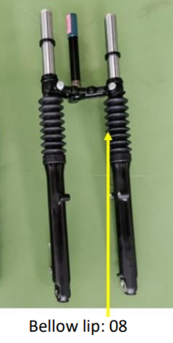 Вилка передняя в сборе JV121052 BAJAJ