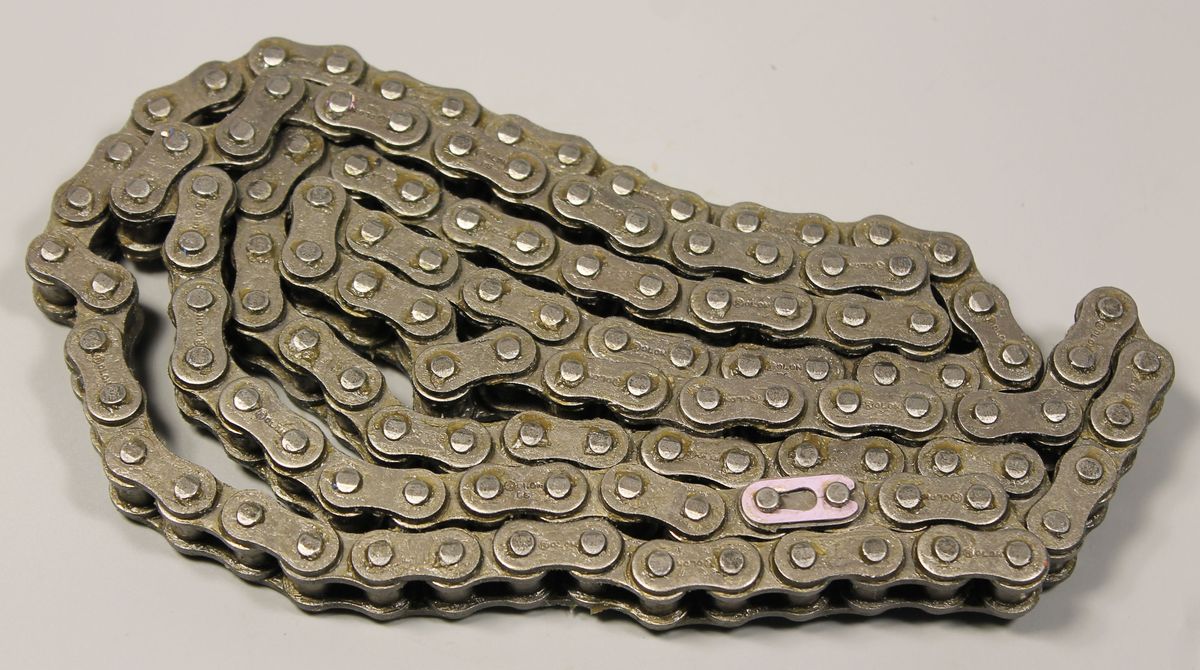 Цепь приводная, 122 звена (в комплекте замок с быстросъёмной защёлкой) JV141004 BAJAJ