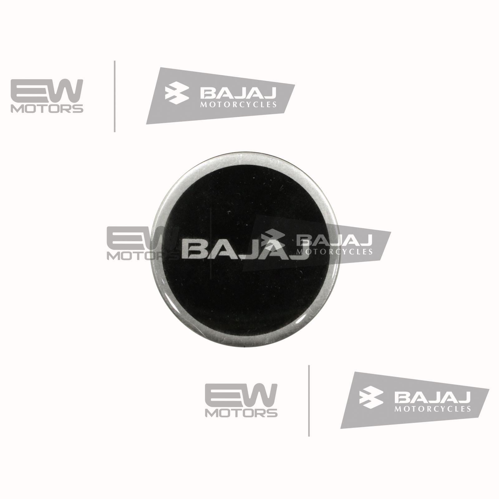 Наклейка "BAJAJ" на крышку генератора/сцепления JK541214 BAJAJ