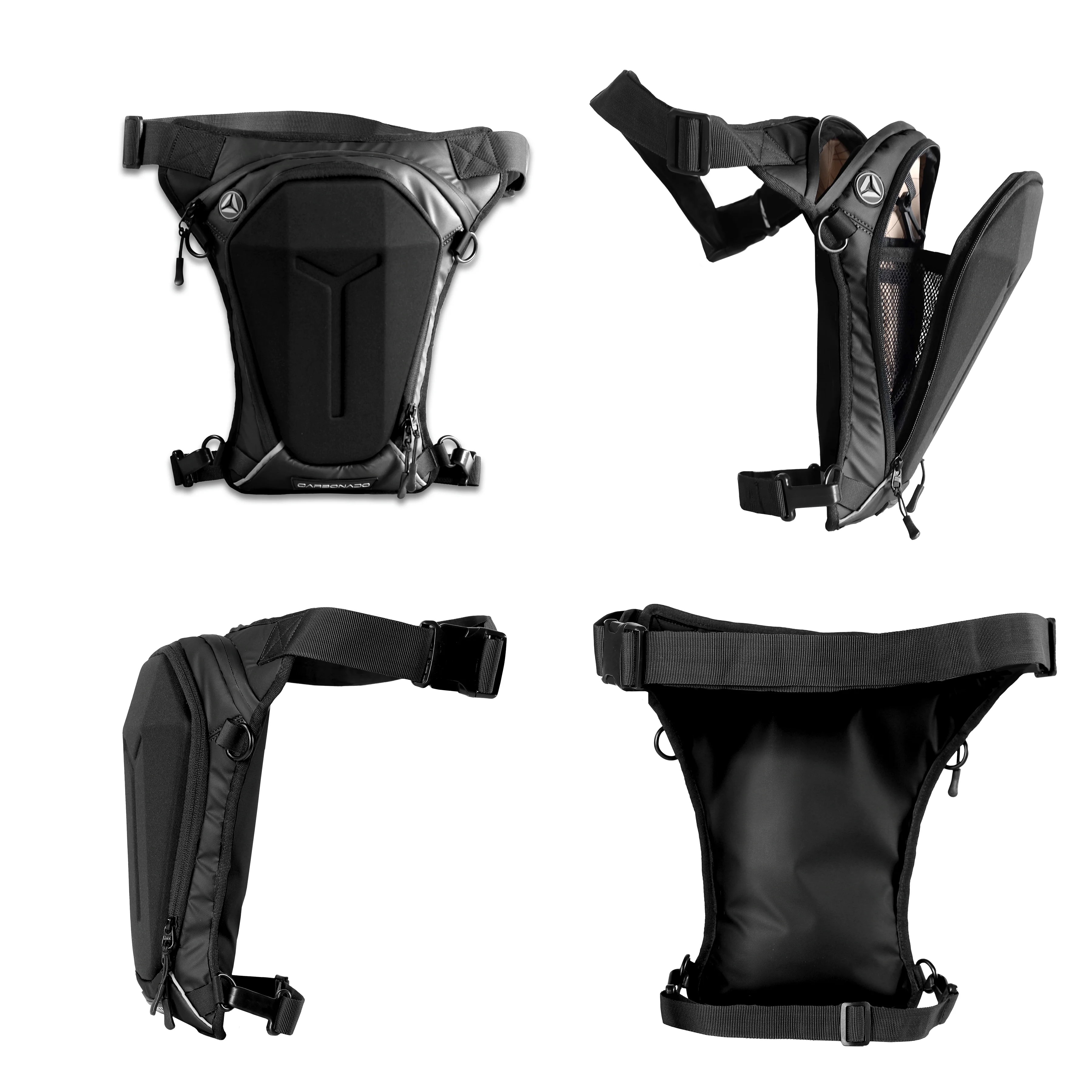Сумка на пояс/бедро Turtle CARBONADO, чёрный CN02004001 CARBONADO