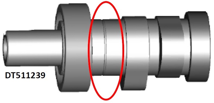 Распредвал в сборе JF511228 BAJAJ