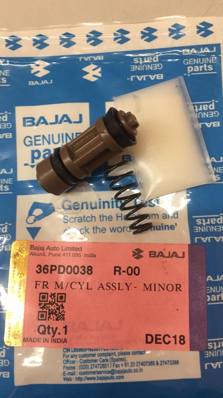 Ремкомплект переднего тормозного цилиндра 36PD0038 BAJAJ