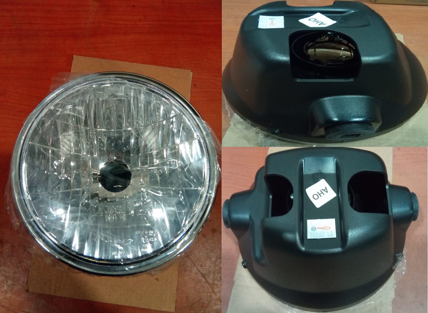 Фара головного света, без отверстия под лампу габарита,12V PF401007 BAJAJ