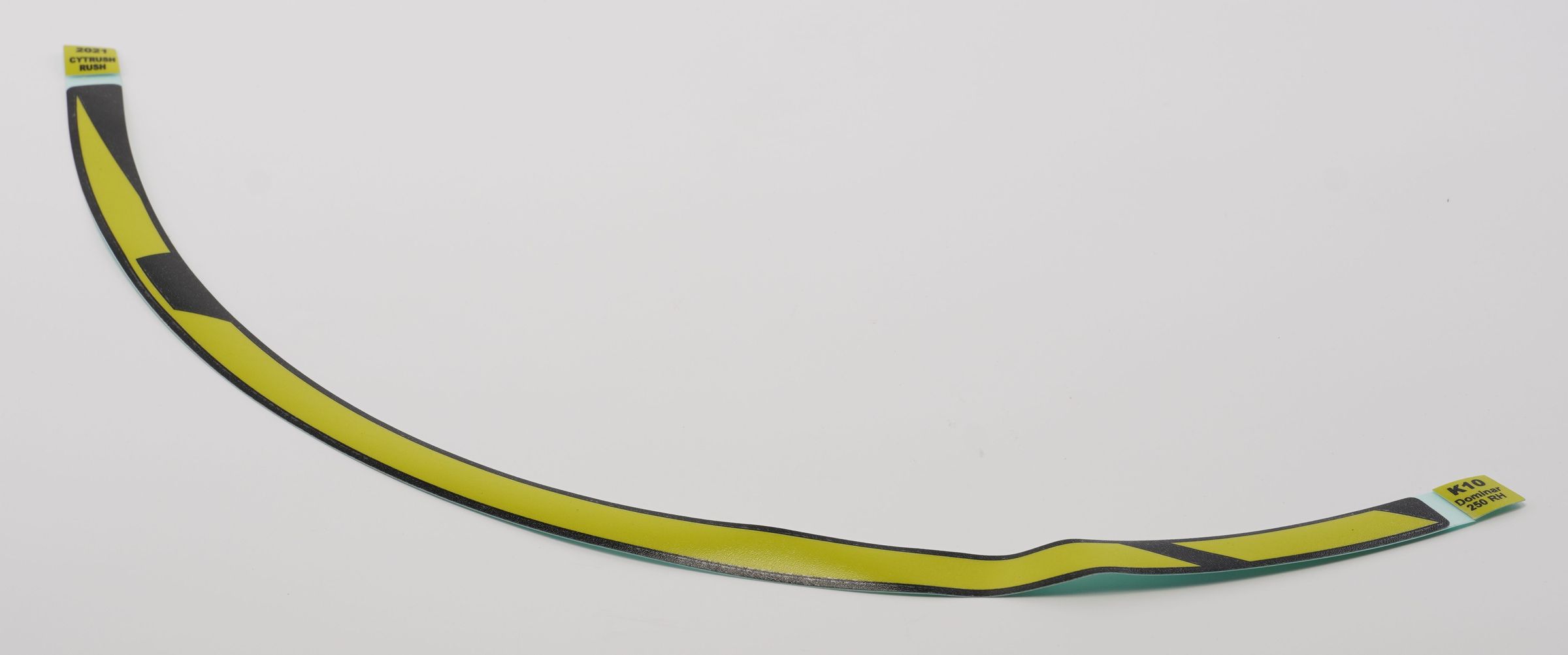 Наклейка на диск колёсный правый, Matte Black JF233497 BAJAJ