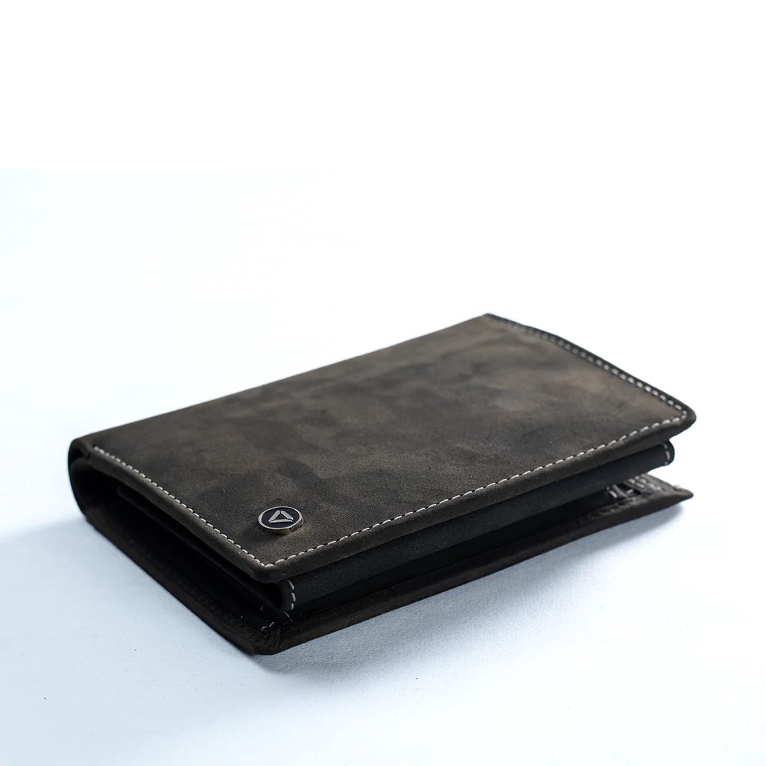 Портмоне/кошелёк Tri Fold Wallet CARBONADO, чёрный