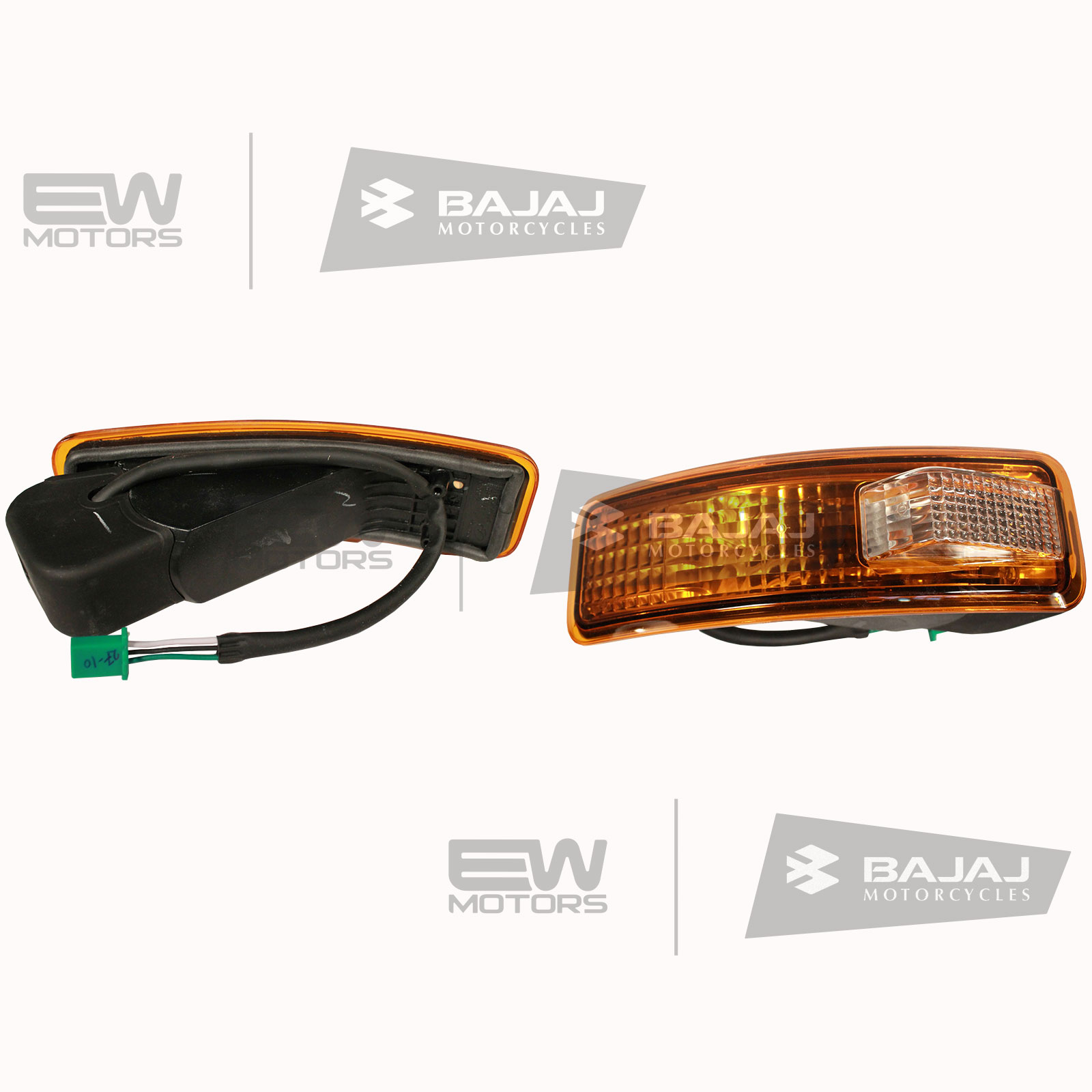Поворотник передний правый в сборе 24201488 BAJAJ