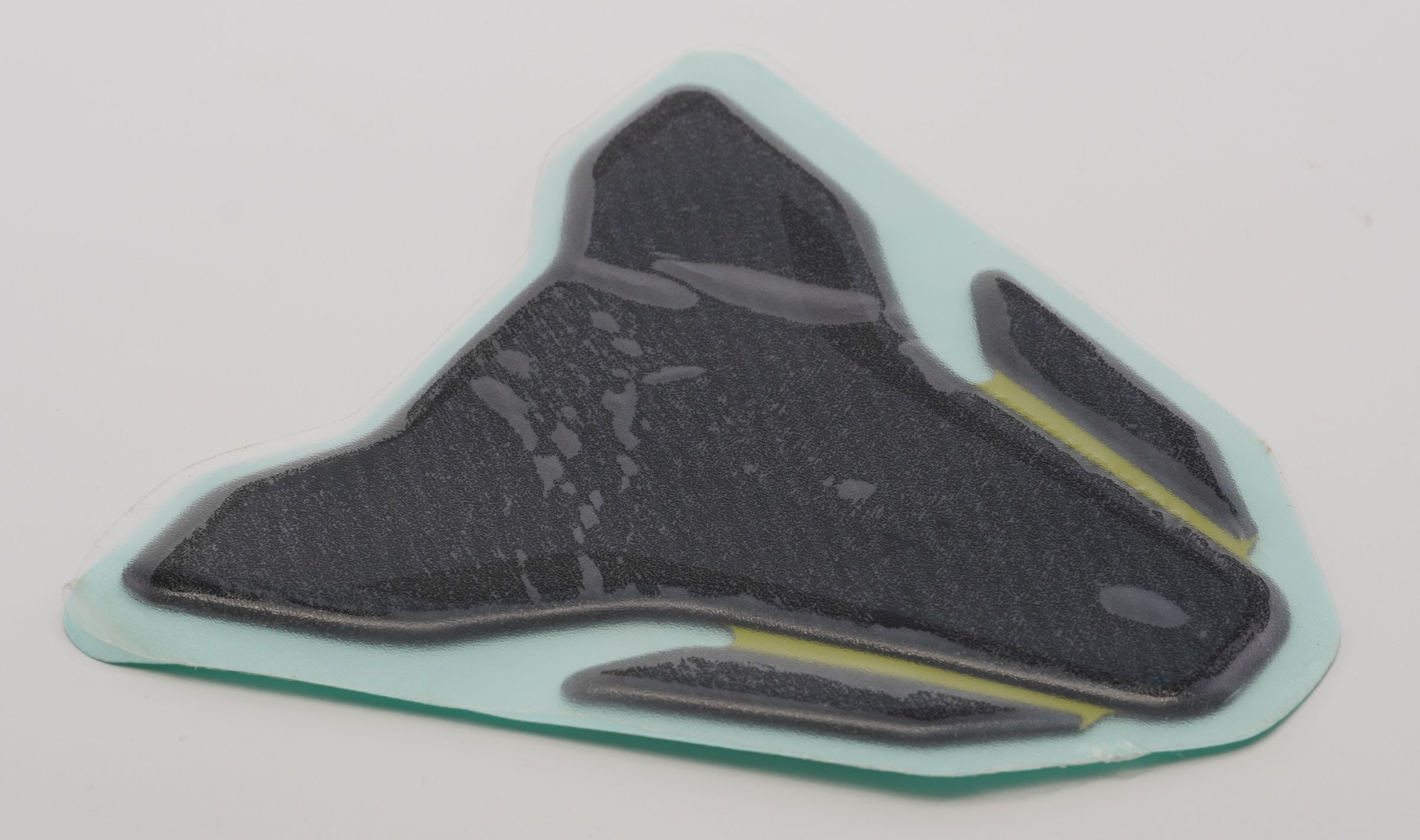 Наклейка бака центральная, R-P SILVER JF233494 BAJAJ