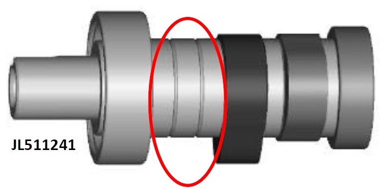 Распредвал в сборе JL511241 BAJAJ