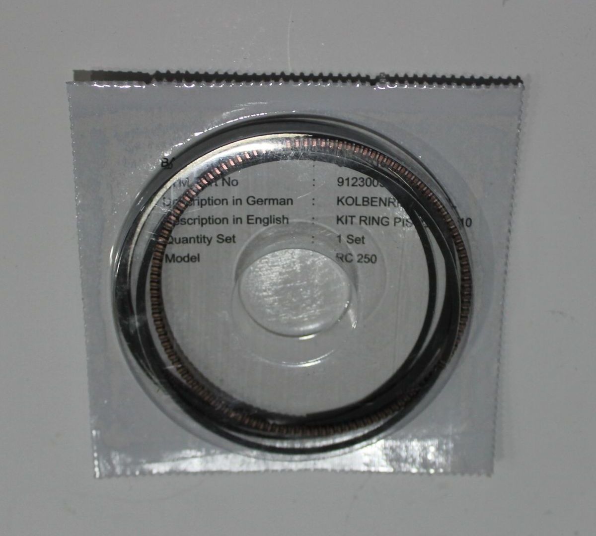 Кольца поршневые, комплект KTM 91230030010 36JY0153 BAJAJ