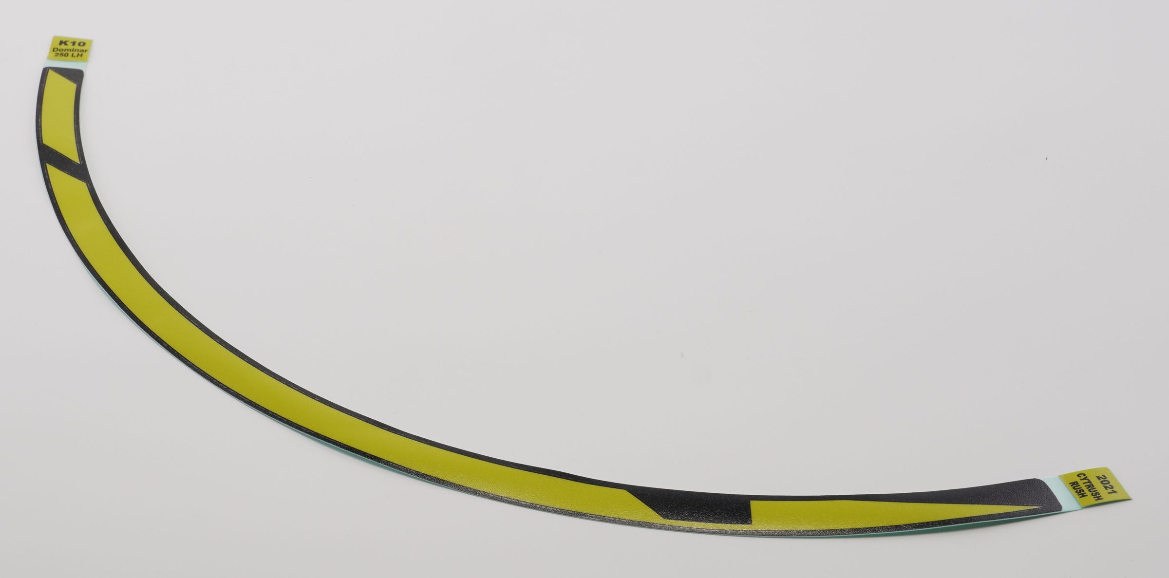 Наклейка на диск колёсный левая, Matte Black JF233496 BAJAJ