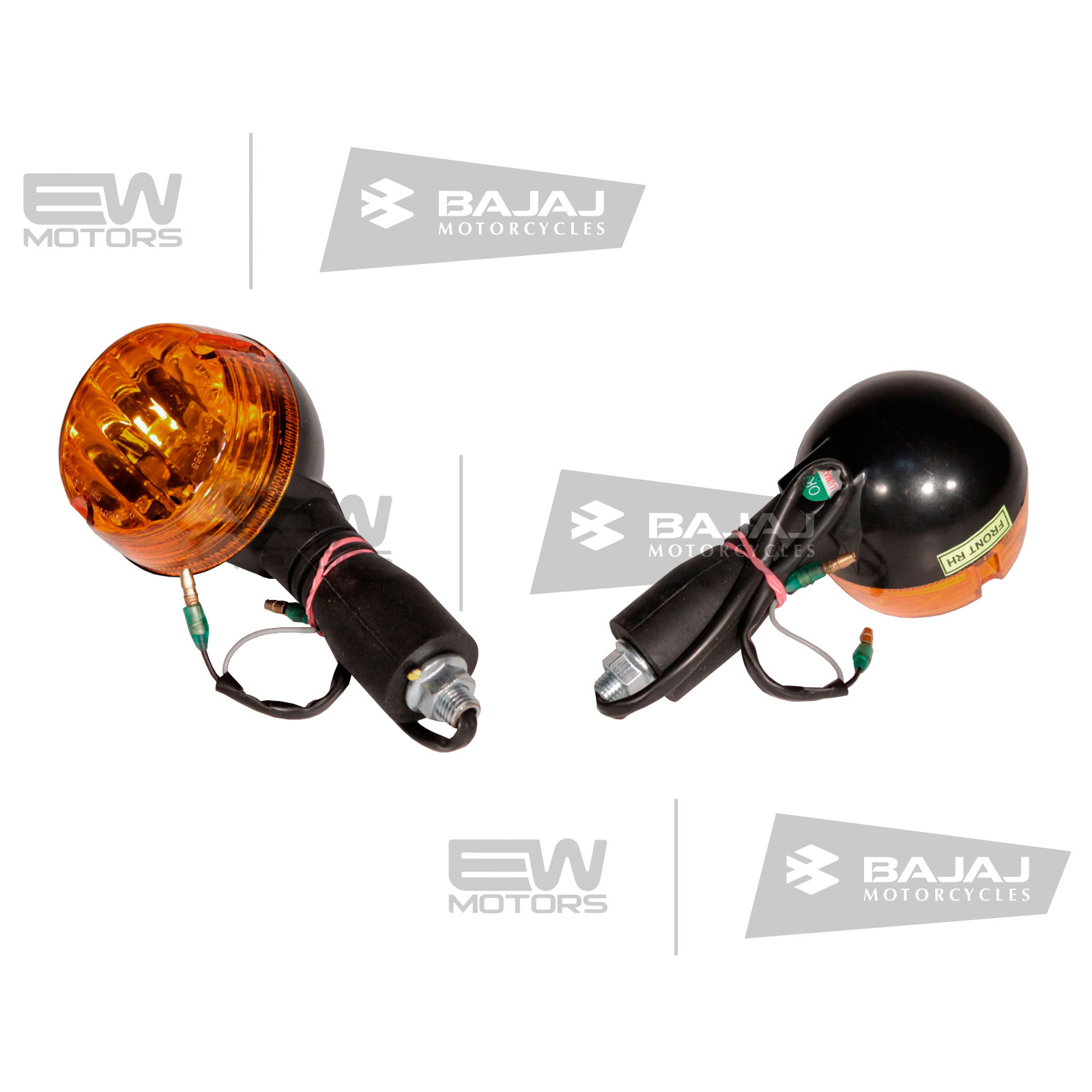 Поворотник передний правый, 12V PF401002 BAJAJ