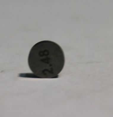 Шайба регулировочная клапанов, 2.48 мм. 36JY0041 BAJAJ