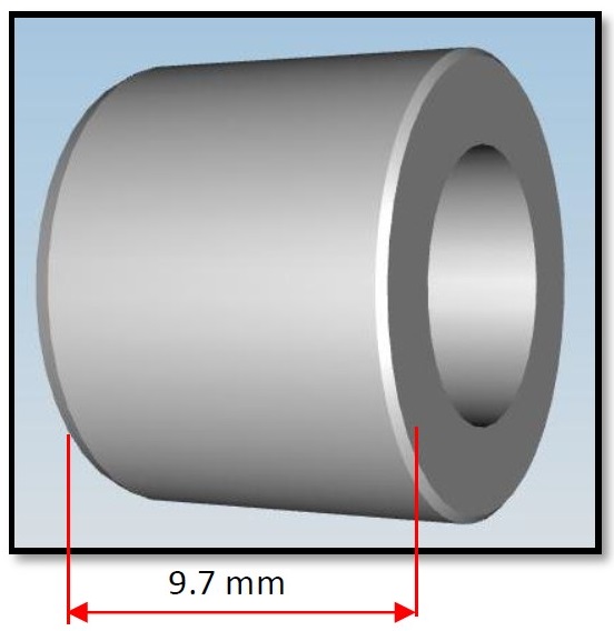 Втулка балансира водяного насоса 9,7 мм JG531228 BAJAJ