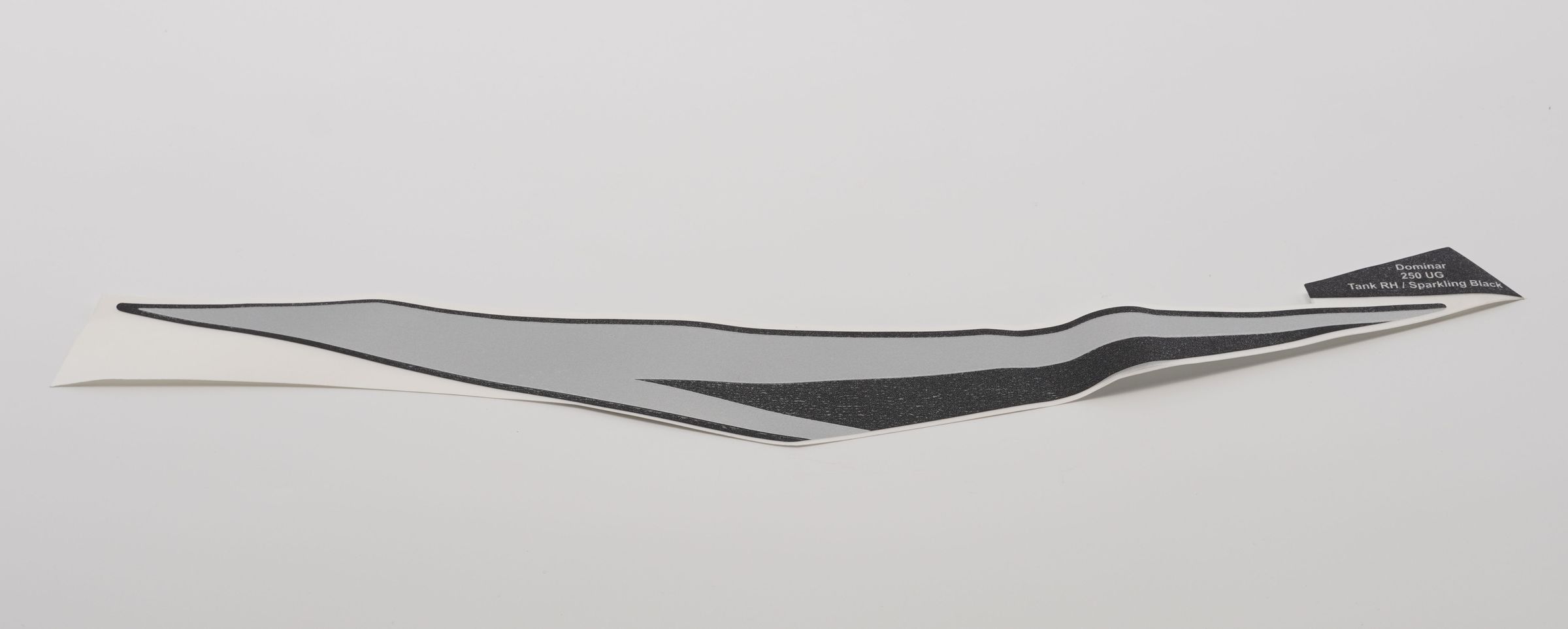 Наклейка обтекателя бака, правая S SILVER JF233466 BAJAJ