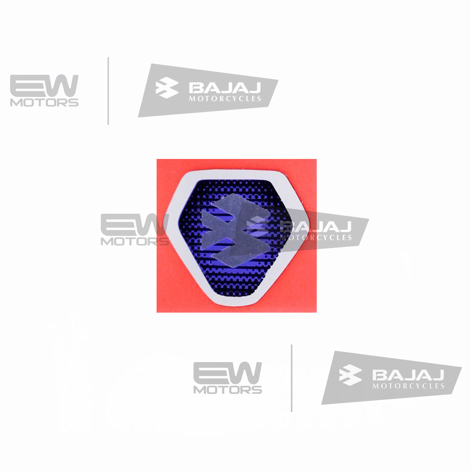 Наклейка логотипа "B" -Bajaj на пластик фары JL233002 BAJAJ