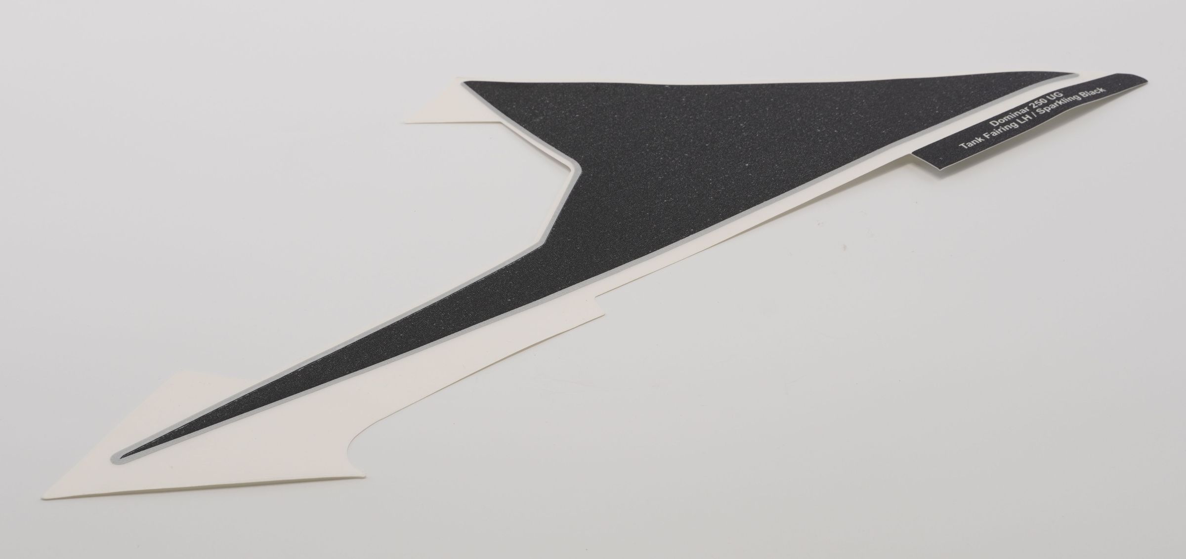 Наклейка пластика бака левая, BLACK JF233467 BAJAJ