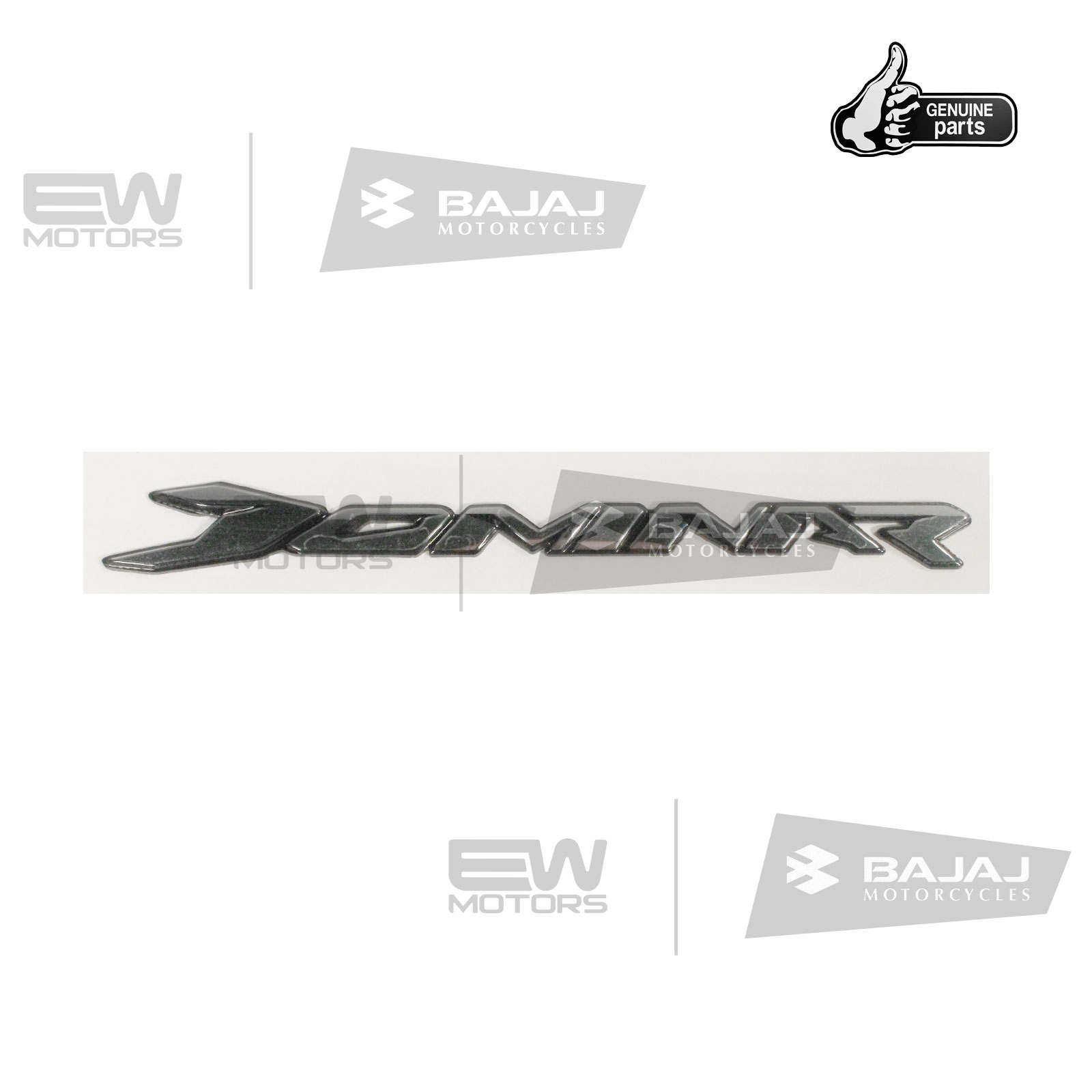 Наклейка "Dominar" на топливный бак JF233198 BAJAJ