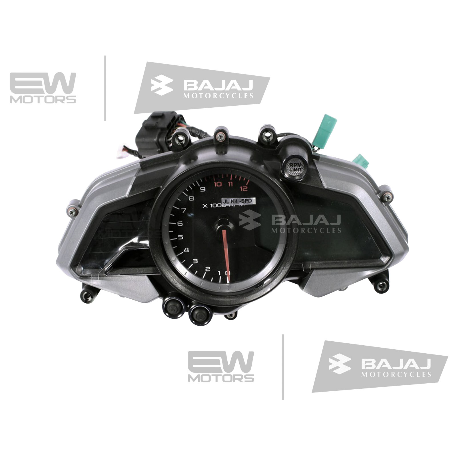 Панель приборов с эл. проводом JL402403 и желт. подсветкой JL402405 BAJAJ