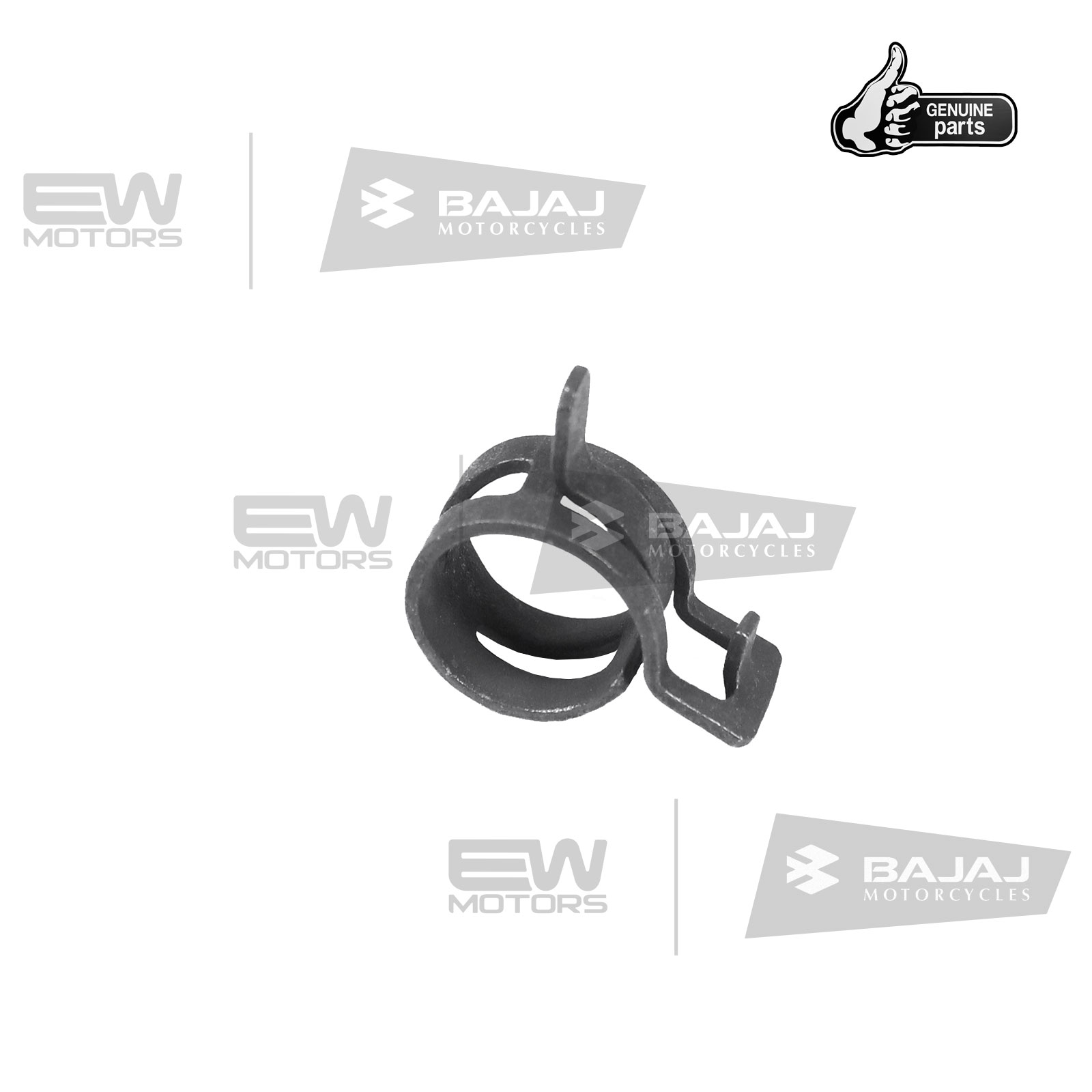 Хомут патрубка радиатора, диаметр 19 JL601212 BAJAJ