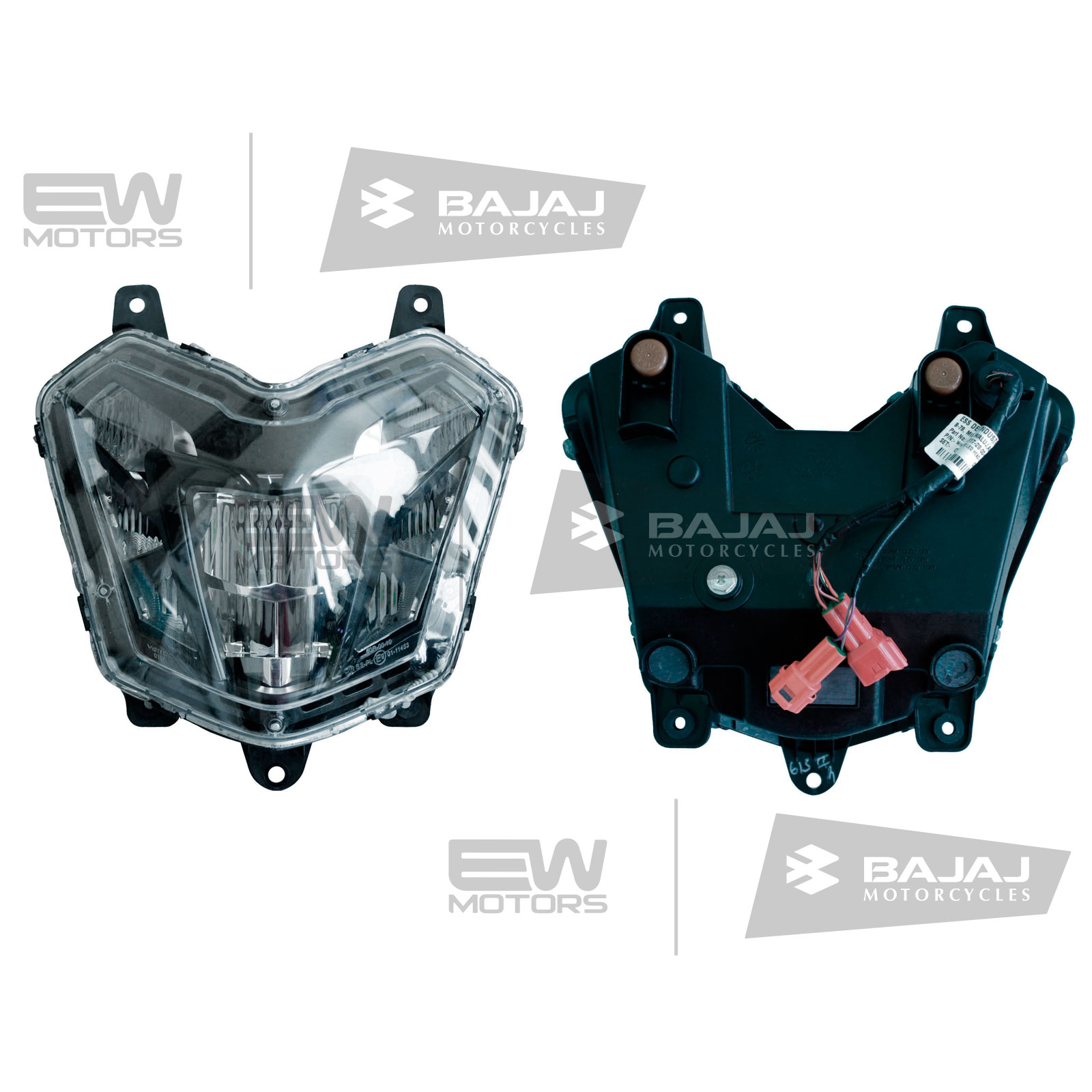 Фара головного света, 12V DT401020 BAJAJ