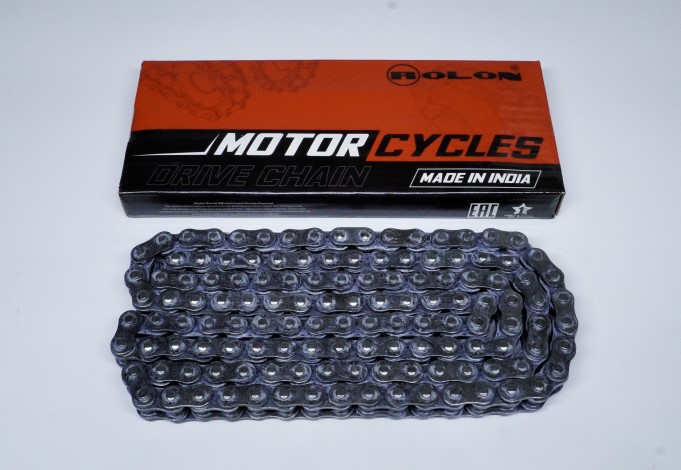 Цепь приводная ROLON R428NOR 140 звеньев, сальниковая O-Ring, замок защёлка