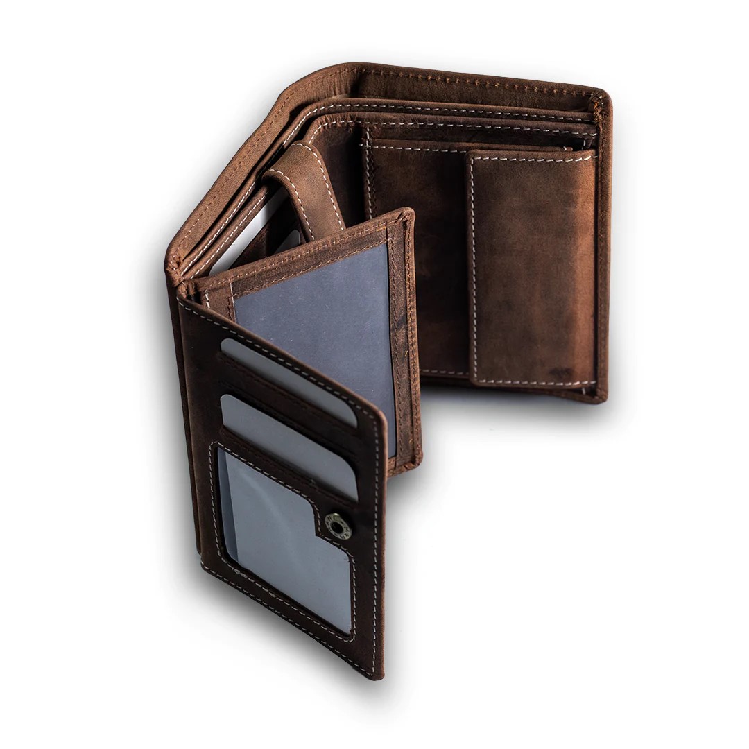 Портмоне/кошелёк Tri Fold Wallet CARBONADO, коричневый CN03000101 CARBONADO
