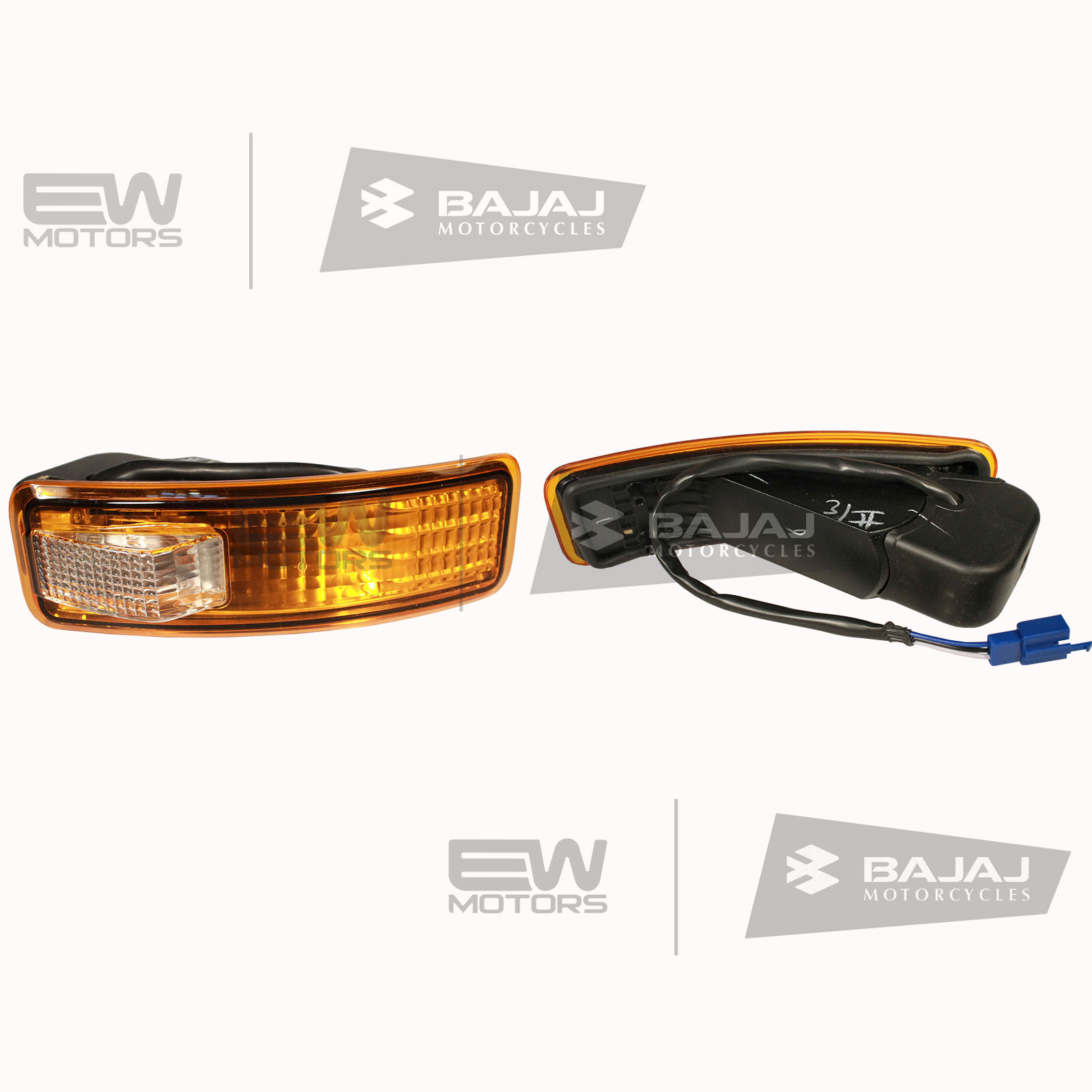 Поворотник передний левый в сборе 24201487 BAJAJ