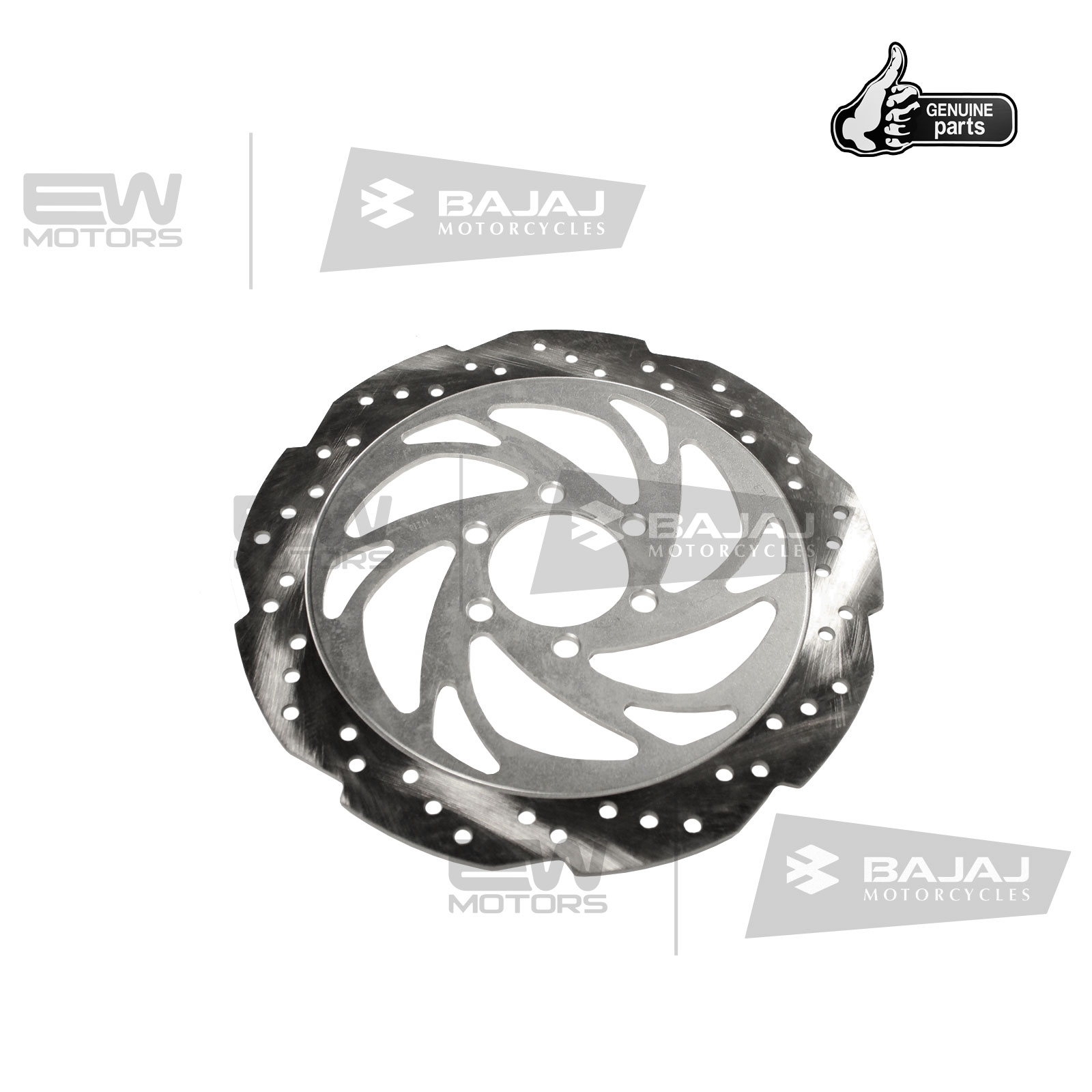 Диск тормозной передний 230мм., лепестковый JL131005 BAJAJ