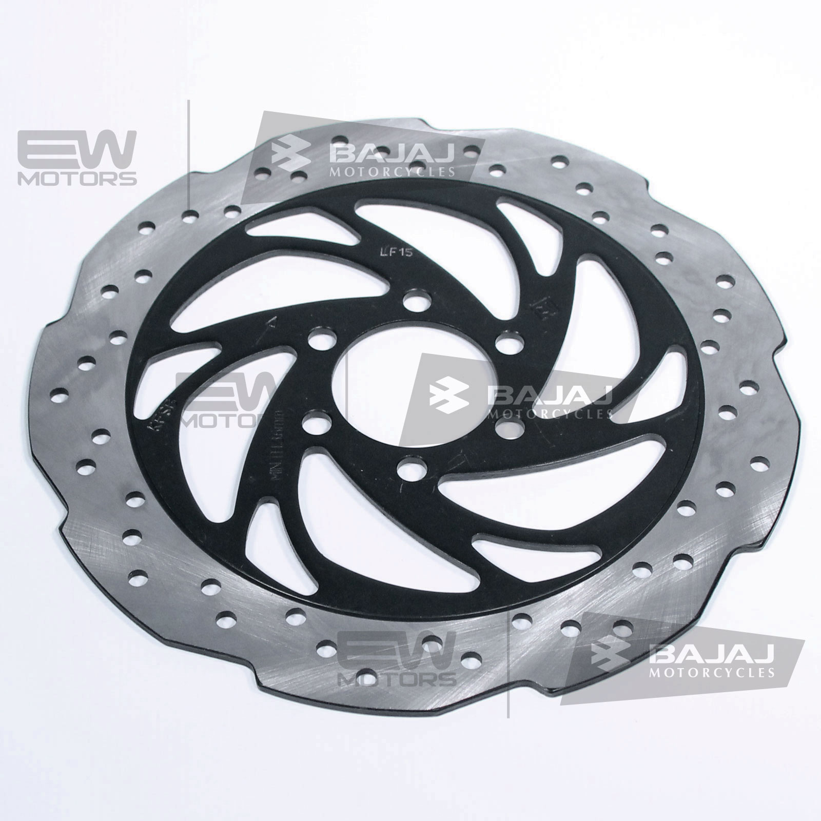 Диск тормозной передний 280мм., черный 52JL0141 BAJAJ